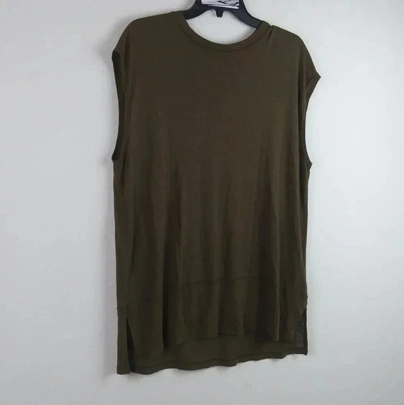 WE THE FREE|Olive Green Sleeveless Oversized Top - Picture 1 of 6